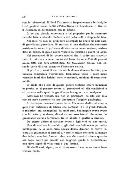 La clinica ostetrica rivista di ostetricia, ginecologia e pediatria. - A. 1, n. 1 (1899)-a. 40, n. 12 (dic. 1938)