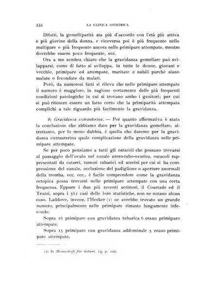 La clinica ostetrica rivista di ostetricia, ginecologia e pediatria. - A. 1, n. 1 (1899)-a. 40, n. 12 (dic. 1938)