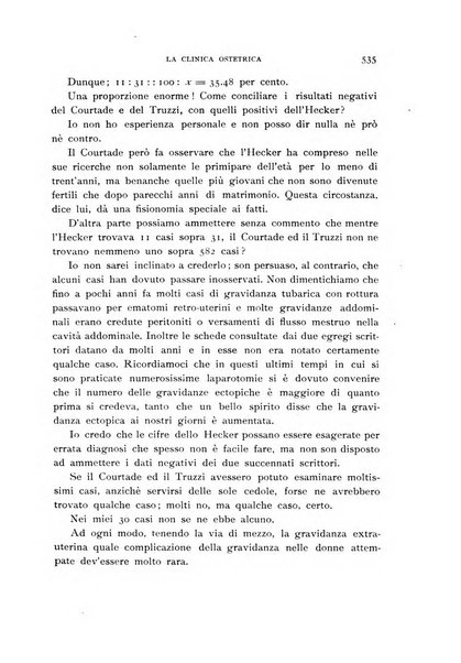 La clinica ostetrica rivista di ostetricia, ginecologia e pediatria. - A. 1, n. 1 (1899)-a. 40, n. 12 (dic. 1938)