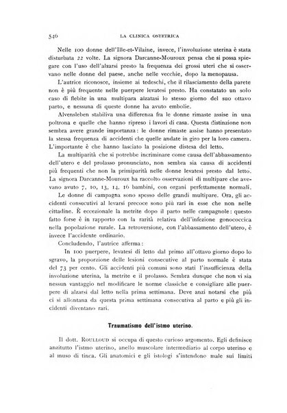 La clinica ostetrica rivista di ostetricia, ginecologia e pediatria. - A. 1, n. 1 (1899)-a. 40, n. 12 (dic. 1938)