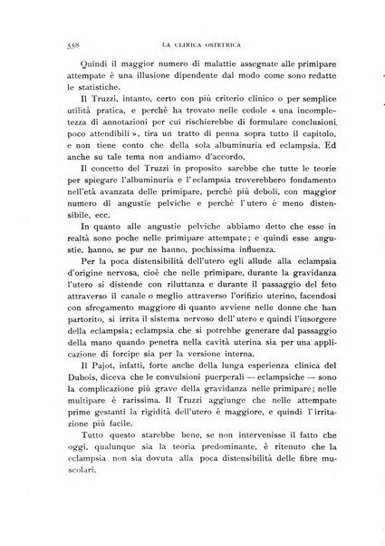 La clinica ostetrica rivista di ostetricia, ginecologia e pediatria. - A. 1, n. 1 (1899)-a. 40, n. 12 (dic. 1938)