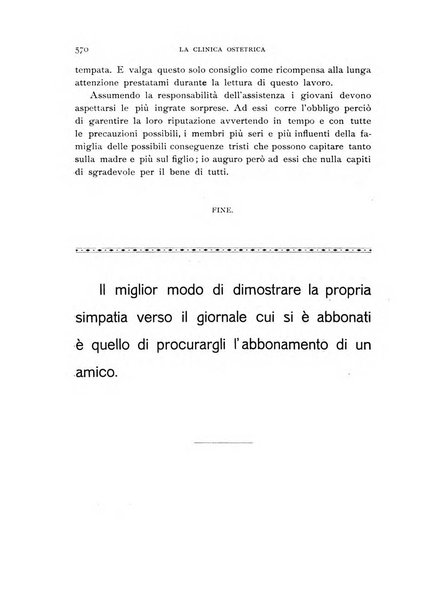 La clinica ostetrica rivista di ostetricia, ginecologia e pediatria. - A. 1, n. 1 (1899)-a. 40, n. 12 (dic. 1938)