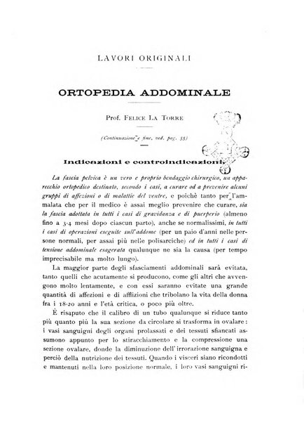 La clinica ostetrica rivista di ostetricia, ginecologia e pediatria. - A. 1, n. 1 (1899)-a. 40, n. 12 (dic. 1938)