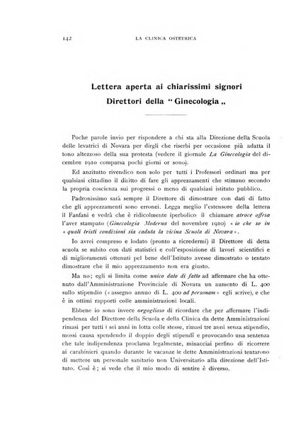 La clinica ostetrica rivista di ostetricia, ginecologia e pediatria. - A. 1, n. 1 (1899)-a. 40, n. 12 (dic. 1938)