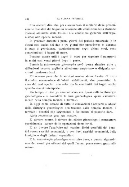 La clinica ostetrica rivista di ostetricia, ginecologia e pediatria. - A. 1, n. 1 (1899)-a. 40, n. 12 (dic. 1938)