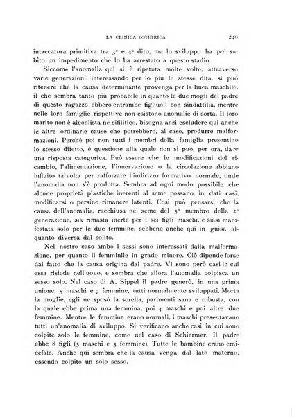 La clinica ostetrica rivista di ostetricia, ginecologia e pediatria. - A. 1, n. 1 (1899)-a. 40, n. 12 (dic. 1938)