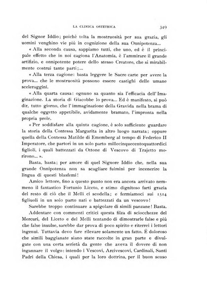 La clinica ostetrica rivista di ostetricia, ginecologia e pediatria. - A. 1, n. 1 (1899)-a. 40, n. 12 (dic. 1938)