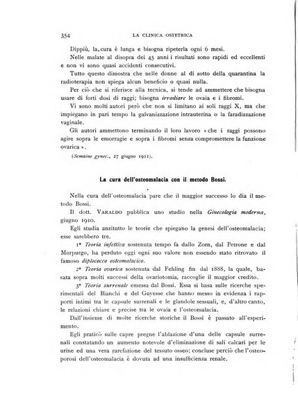 La clinica ostetrica rivista di ostetricia, ginecologia e pediatria. - A. 1, n. 1 (1899)-a. 40, n. 12 (dic. 1938)