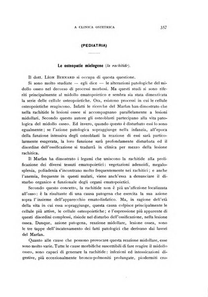 La clinica ostetrica rivista di ostetricia, ginecologia e pediatria. - A. 1, n. 1 (1899)-a. 40, n. 12 (dic. 1938)