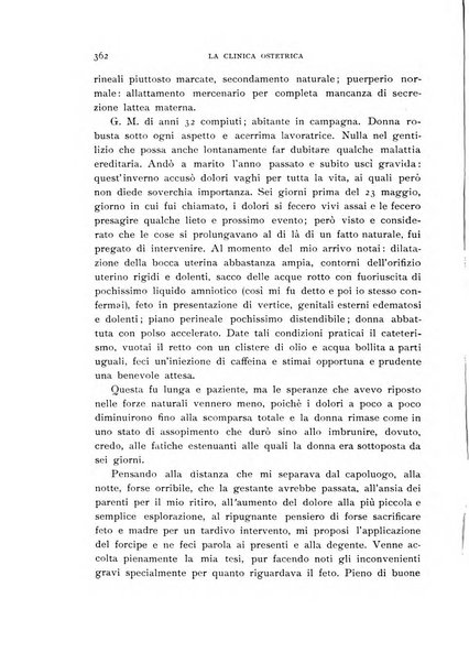 La clinica ostetrica rivista di ostetricia, ginecologia e pediatria. - A. 1, n. 1 (1899)-a. 40, n. 12 (dic. 1938)