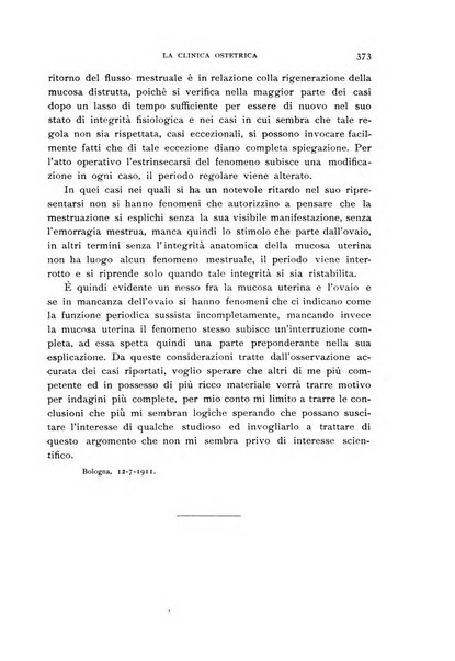 La clinica ostetrica rivista di ostetricia, ginecologia e pediatria. - A. 1, n. 1 (1899)-a. 40, n. 12 (dic. 1938)