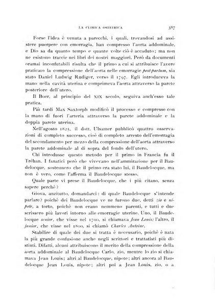 La clinica ostetrica rivista di ostetricia, ginecologia e pediatria. - A. 1, n. 1 (1899)-a. 40, n. 12 (dic. 1938)