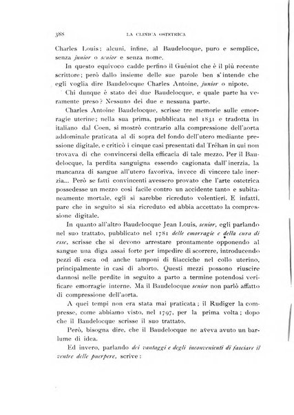 La clinica ostetrica rivista di ostetricia, ginecologia e pediatria. - A. 1, n. 1 (1899)-a. 40, n. 12 (dic. 1938)