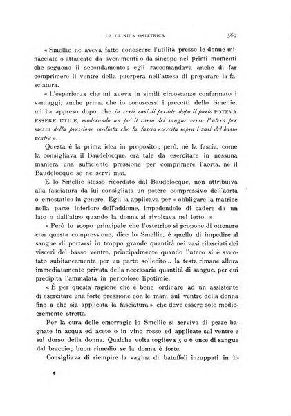 La clinica ostetrica rivista di ostetricia, ginecologia e pediatria. - A. 1, n. 1 (1899)-a. 40, n. 12 (dic. 1938)