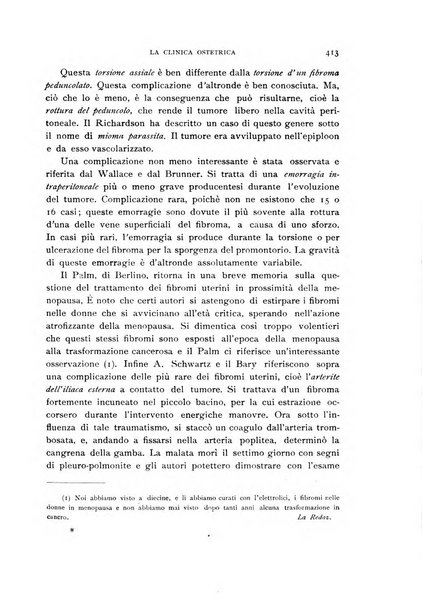 La clinica ostetrica rivista di ostetricia, ginecologia e pediatria. - A. 1, n. 1 (1899)-a. 40, n. 12 (dic. 1938)