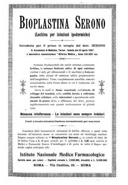 La clinica ostetrica rivista di ostetricia, ginecologia e pediatria. - A. 1, n. 1 (1899)-a. 40, n. 12 (dic. 1938)