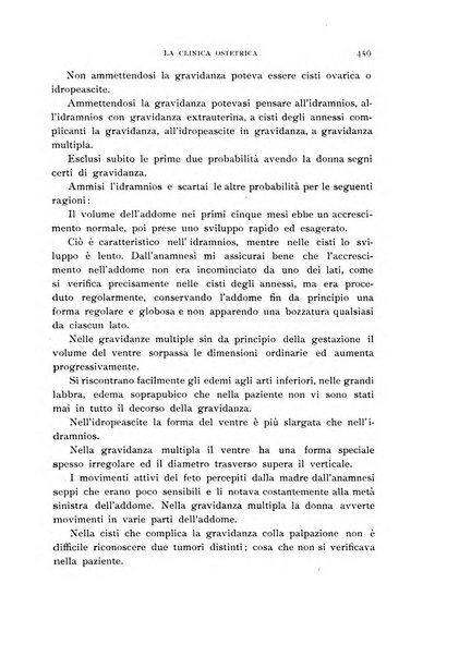 La clinica ostetrica rivista di ostetricia, ginecologia e pediatria. - A. 1, n. 1 (1899)-a. 40, n. 12 (dic. 1938)