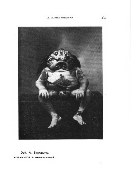 La clinica ostetrica rivista di ostetricia, ginecologia e pediatria. - A. 1, n. 1 (1899)-a. 40, n. 12 (dic. 1938)