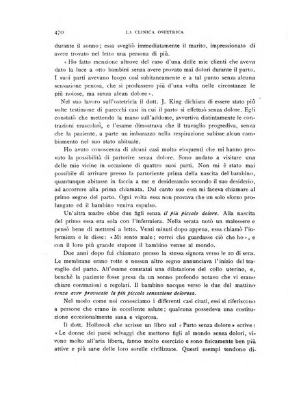 La clinica ostetrica rivista di ostetricia, ginecologia e pediatria. - A. 1, n. 1 (1899)-a. 40, n. 12 (dic. 1938)