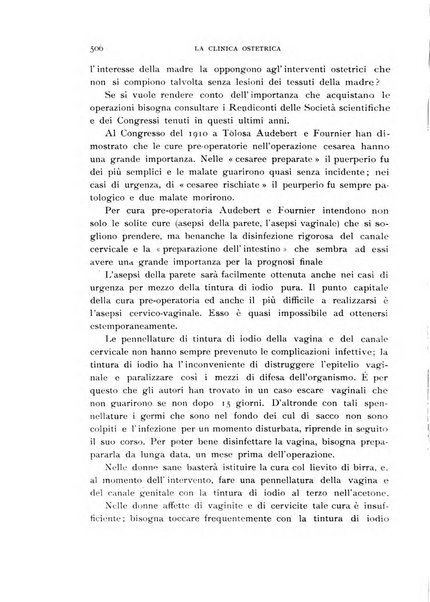 La clinica ostetrica rivista di ostetricia, ginecologia e pediatria. - A. 1, n. 1 (1899)-a. 40, n. 12 (dic. 1938)