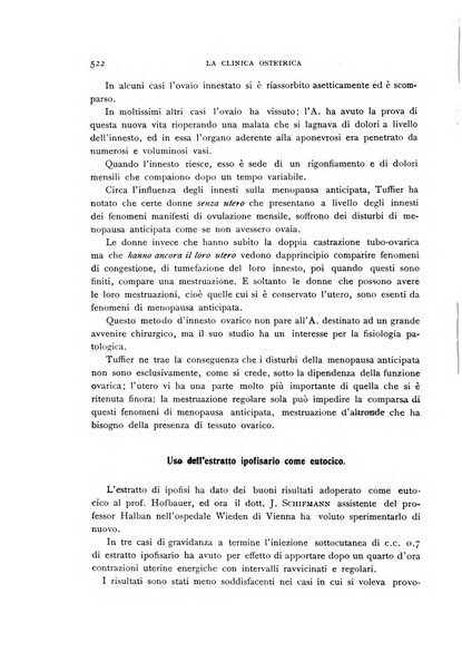 La clinica ostetrica rivista di ostetricia, ginecologia e pediatria. - A. 1, n. 1 (1899)-a. 40, n. 12 (dic. 1938)