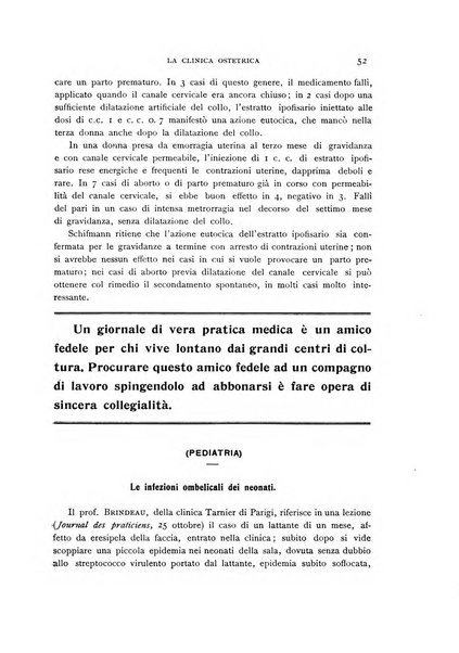 La clinica ostetrica rivista di ostetricia, ginecologia e pediatria. - A. 1, n. 1 (1899)-a. 40, n. 12 (dic. 1938)