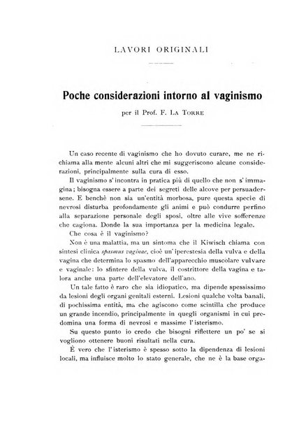 La clinica ostetrica rivista di ostetricia, ginecologia e pediatria. - A. 1, n. 1 (1899)-a. 40, n. 12 (dic. 1938)