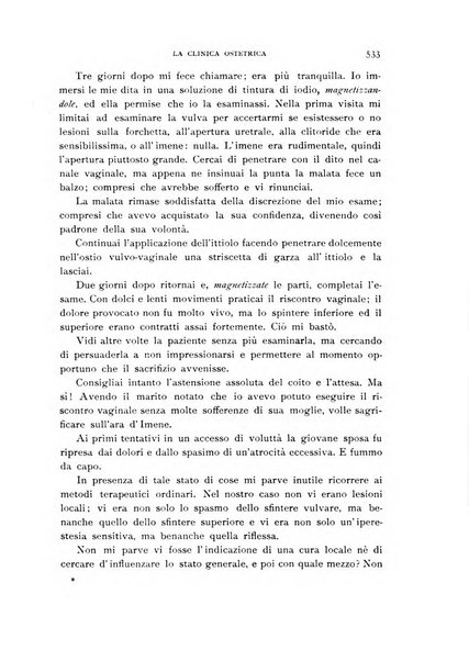 La clinica ostetrica rivista di ostetricia, ginecologia e pediatria. - A. 1, n. 1 (1899)-a. 40, n. 12 (dic. 1938)