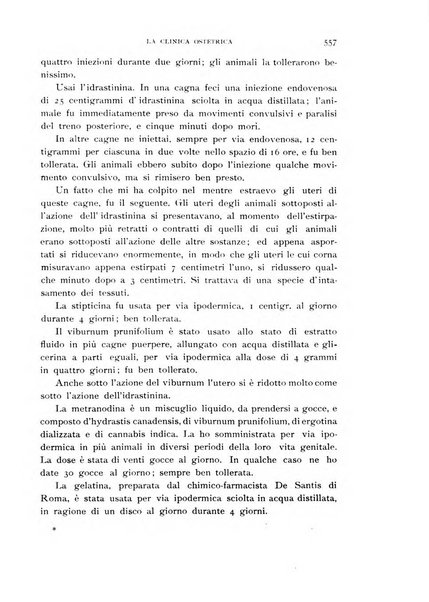 La clinica ostetrica rivista di ostetricia, ginecologia e pediatria. - A. 1, n. 1 (1899)-a. 40, n. 12 (dic. 1938)