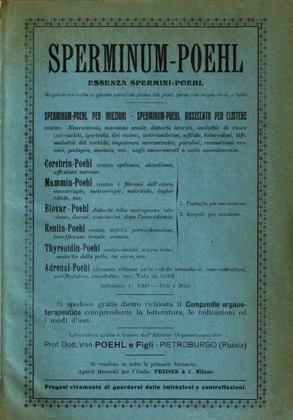 La clinica ostetrica rivista di ostetricia, ginecologia e pediatria. - A. 1, n. 1 (1899)-a. 40, n. 12 (dic. 1938)