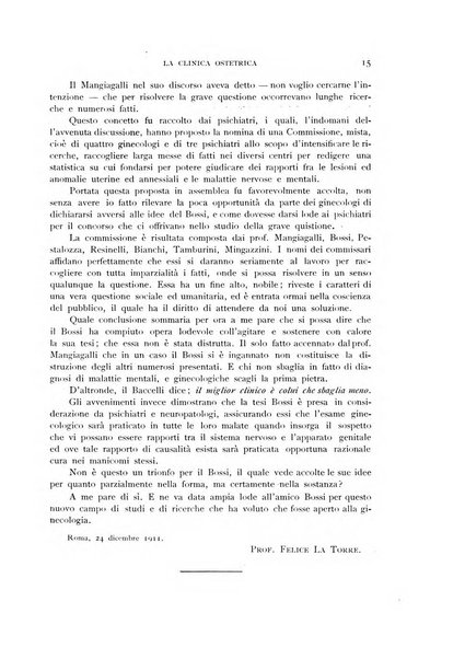 La clinica ostetrica rivista di ostetricia, ginecologia e pediatria. - A. 1, n. 1 (1899)-a. 40, n. 12 (dic. 1938)