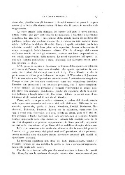 La clinica ostetrica rivista di ostetricia, ginecologia e pediatria. - A. 1, n. 1 (1899)-a. 40, n. 12 (dic. 1938)