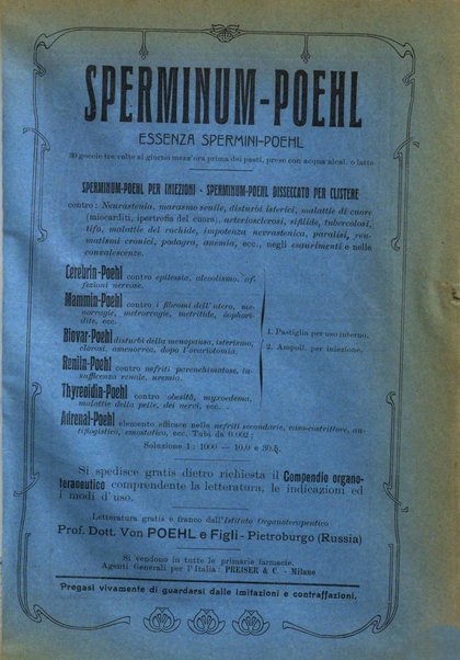 La clinica ostetrica rivista di ostetricia, ginecologia e pediatria. - A. 1, n. 1 (1899)-a. 40, n. 12 (dic. 1938)