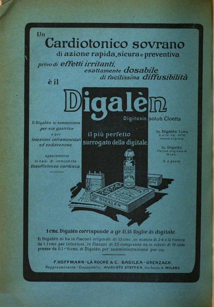 La clinica ostetrica rivista di ostetricia, ginecologia e pediatria. - A. 1, n. 1 (1899)-a. 40, n. 12 (dic. 1938)