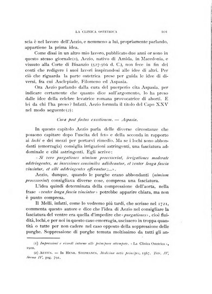 La clinica ostetrica rivista di ostetricia, ginecologia e pediatria. - A. 1, n. 1 (1899)-a. 40, n. 12 (dic. 1938)