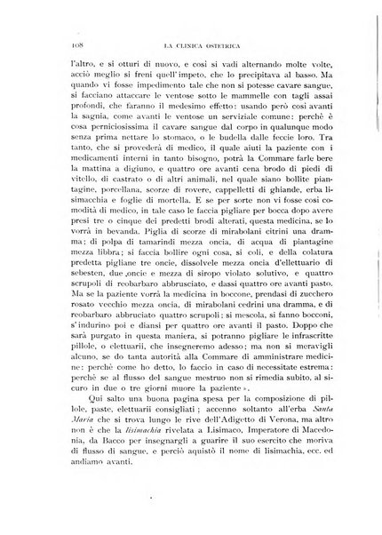 La clinica ostetrica rivista di ostetricia, ginecologia e pediatria. - A. 1, n. 1 (1899)-a. 40, n. 12 (dic. 1938)