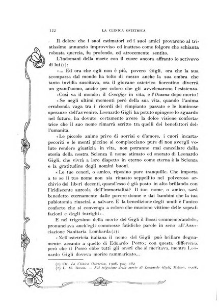 La clinica ostetrica rivista di ostetricia, ginecologia e pediatria. - A. 1, n. 1 (1899)-a. 40, n. 12 (dic. 1938)