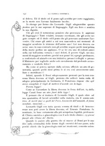 La clinica ostetrica rivista di ostetricia, ginecologia e pediatria. - A. 1, n. 1 (1899)-a. 40, n. 12 (dic. 1938)