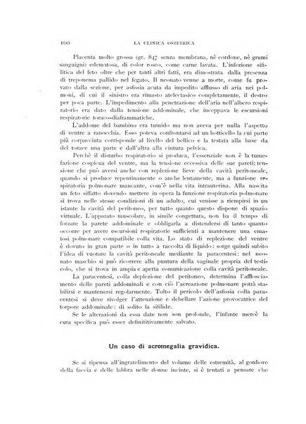 La clinica ostetrica rivista di ostetricia, ginecologia e pediatria. - A. 1, n. 1 (1899)-a. 40, n. 12 (dic. 1938)