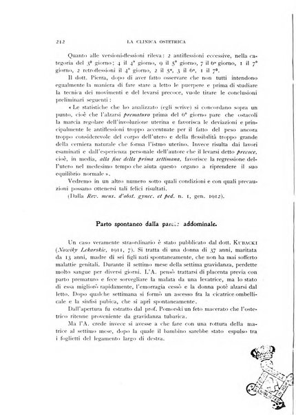 La clinica ostetrica rivista di ostetricia, ginecologia e pediatria. - A. 1, n. 1 (1899)-a. 40, n. 12 (dic. 1938)