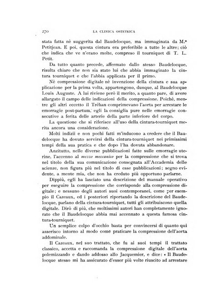 La clinica ostetrica rivista di ostetricia, ginecologia e pediatria. - A. 1, n. 1 (1899)-a. 40, n. 12 (dic. 1938)