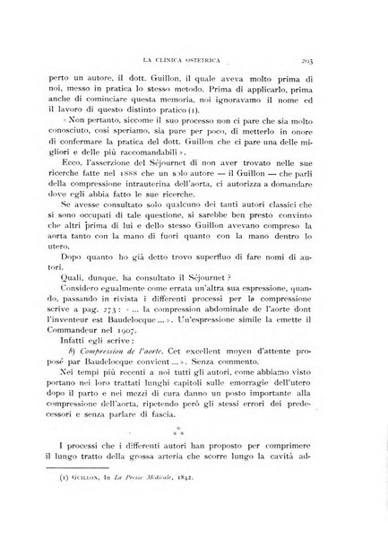 La clinica ostetrica rivista di ostetricia, ginecologia e pediatria. - A. 1, n. 1 (1899)-a. 40, n. 12 (dic. 1938)