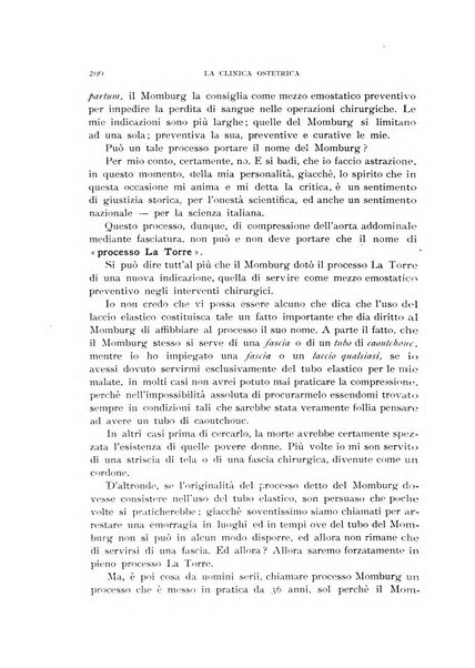 La clinica ostetrica rivista di ostetricia, ginecologia e pediatria. - A. 1, n. 1 (1899)-a. 40, n. 12 (dic. 1938)