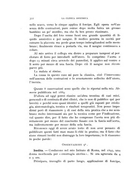 La clinica ostetrica rivista di ostetricia, ginecologia e pediatria. - A. 1, n. 1 (1899)-a. 40, n. 12 (dic. 1938)