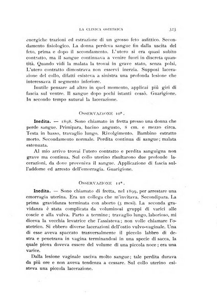 La clinica ostetrica rivista di ostetricia, ginecologia e pediatria. - A. 1, n. 1 (1899)-a. 40, n. 12 (dic. 1938)