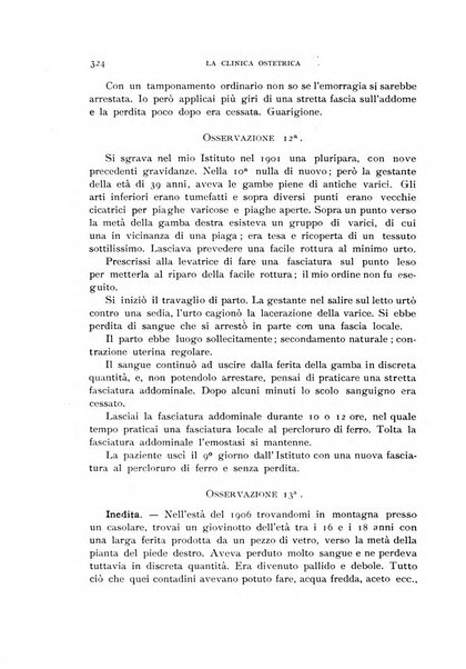 La clinica ostetrica rivista di ostetricia, ginecologia e pediatria. - A. 1, n. 1 (1899)-a. 40, n. 12 (dic. 1938)