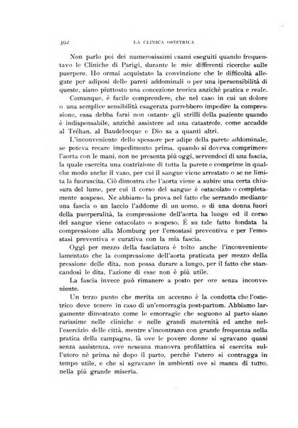 La clinica ostetrica rivista di ostetricia, ginecologia e pediatria. - A. 1, n. 1 (1899)-a. 40, n. 12 (dic. 1938)