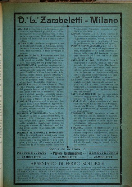 La clinica ostetrica rivista di ostetricia, ginecologia e pediatria. - A. 1, n. 1 (1899)-a. 40, n. 12 (dic. 1938)