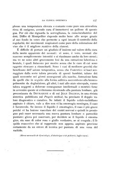 La clinica ostetrica rivista di ostetricia, ginecologia e pediatria. - A. 1, n. 1 (1899)-a. 40, n. 12 (dic. 1938)