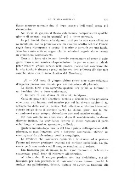 La clinica ostetrica rivista di ostetricia, ginecologia e pediatria. - A. 1, n. 1 (1899)-a. 40, n. 12 (dic. 1938)